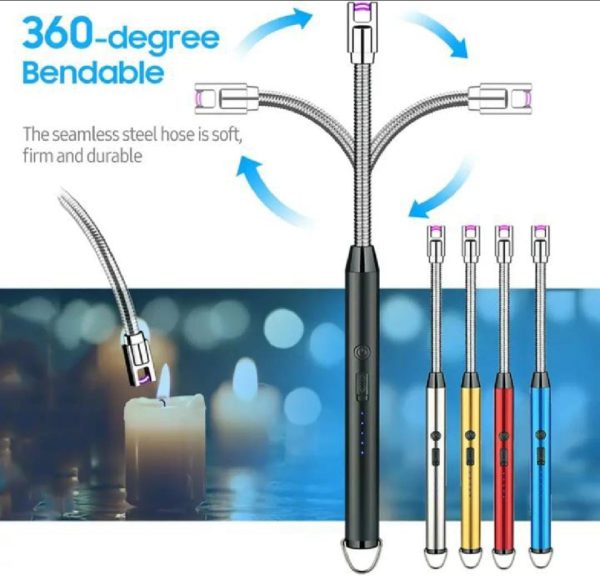 Metal lighter charge able