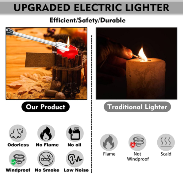 Metal lighter charge able